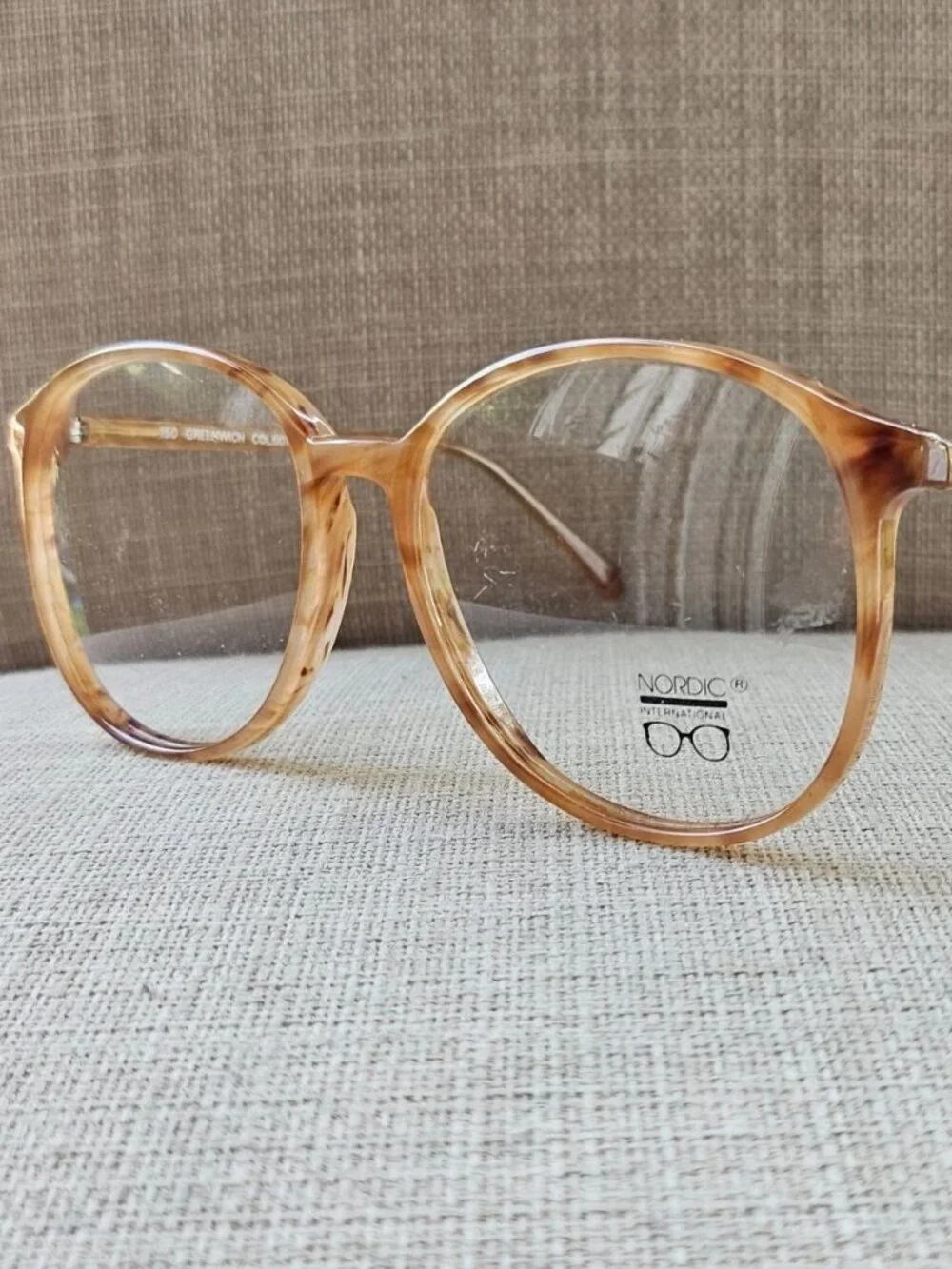 Greenwich Women Eyeglasses Frame Design Nordic Blonde Tortoise Glasses France